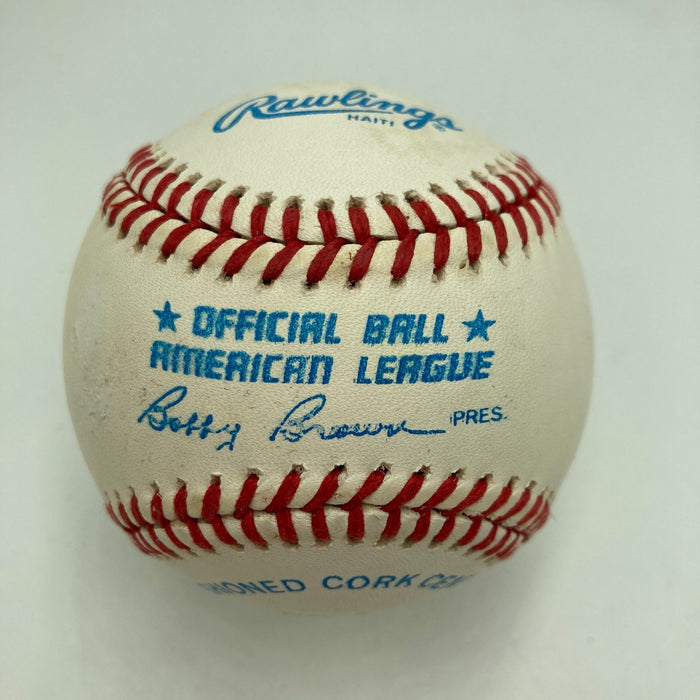 Mickey Mantle Signed American League Baseball PSA DNA Graded 10 GEM MINT