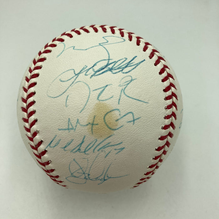 2007 Boston Red Sox World Series Champs Team Signed W.S. Baseball Steiner COA