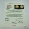 The Only Known Charles Ebbets Signed Baseball Ebbets Field 1913 Opening Day JSA