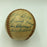 1950's Washington Senators Team Signed Game Used American League Baseball