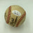 1950's Hank Aaron Playing Days Signed Autographed Baseball With JSA COA
