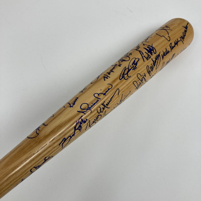 2001 New York Yankees Team Signed 9/11 Baseball Bat Derek Jeter MLB Authentic