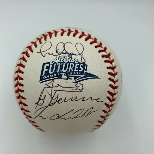 2002 All Star Futures Game Team Signed Baseball Justin Morneau MLB Authentic