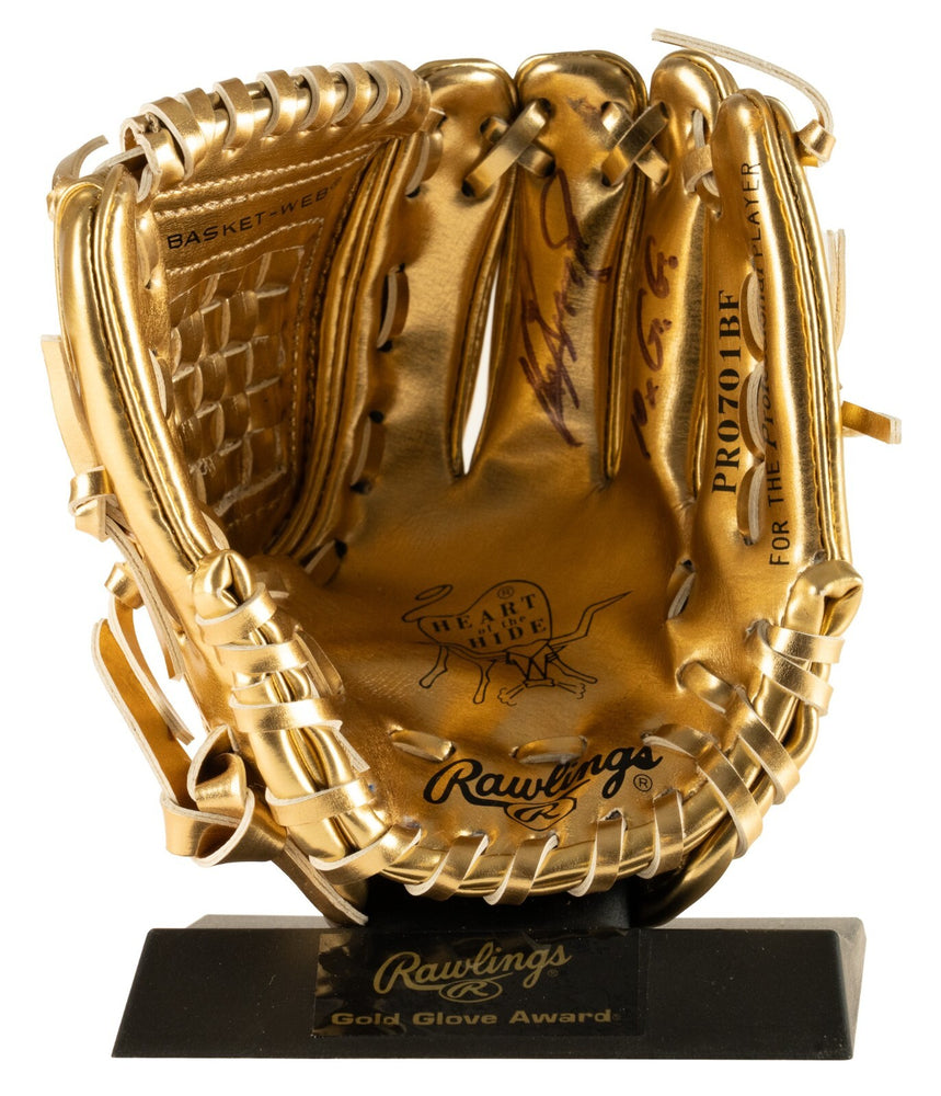 Ken Griffey Jr.  "10x G.G." Signed Rawlings Gold Glove JSA COA