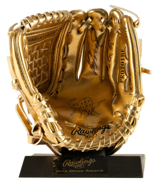 Ken Griffey Jr.  "10x G.G." Signed Rawlings Gold Glove JSA COA
