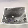 Vintage Bill Dickey Signed Autographed Yankees World Series Photo PSA DNA COA