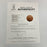 Bill Russell Signed 1974 Hall Of Fame Official Game Basketball Beckett COA