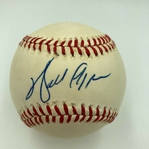 Beautiful Walter Payton Signed National League Baseball With JSA COA NFL HOF