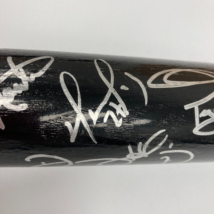 David Ortiz Early Career 2002 Minnesota Twins Team Signed Game Bat Beckett COA