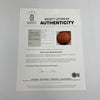 LeBron James "2004 Rookie Of The Year" Signed Basketball With UDA Upper Deck COA