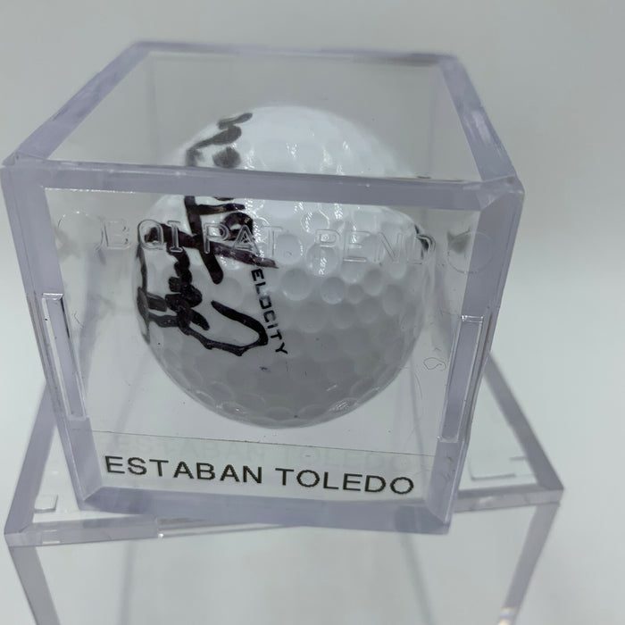 Esteban Toledo Signed Autographed Golf Ball PGA With JSA COA