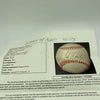 Senator Ted Kennedy Single Signed Baseball Brother Of JFK John F Kennedy JSA COA
