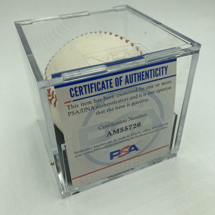 Jack Lemmon Signed Official Arizona Fall League Baseball PSA DNA COA