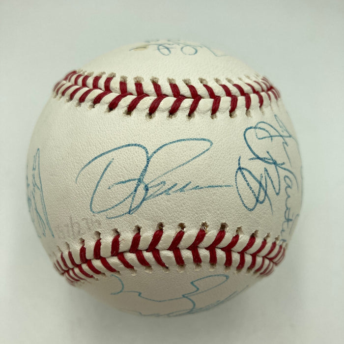 2007 Boston Red Sox World Series Champs Team Signed W.S. Baseball Steiner COA