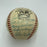 1957 St. Louis Cardinals Team Signed National League  Baseball JSA