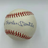 Beautiful Mickey Charles Mantle Full Name Signed AL Baseball JSA Graded MINT 9