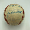 1960 Yankees WS Champs Team Signed Baseball World Series Game Used Baseball JSA