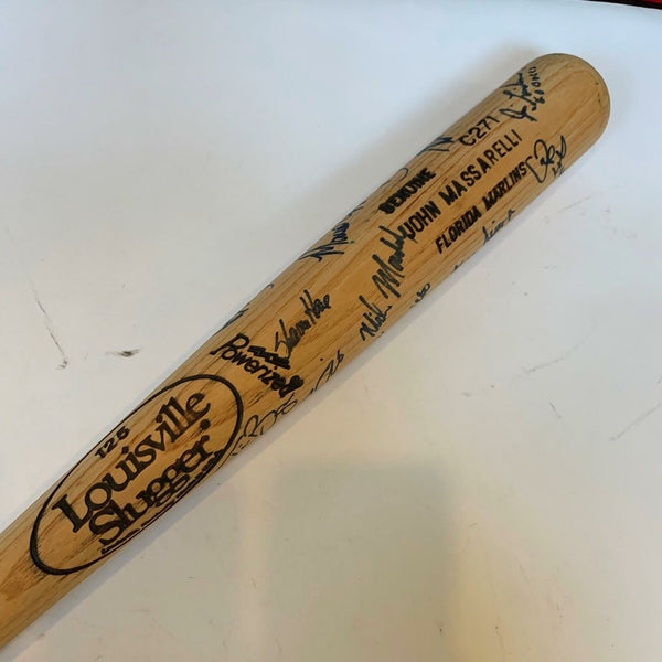 1994 New York Mets Team Signed Autographed Baseball Bat