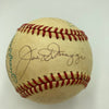Mickey Mantle Roger Maris Joe Dimaggio Yankees Multi Signed Baseball PSA DNA COA