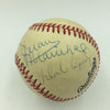 Willie Mays Mccovey Cepeda Marichal Durocher Giants Greats Signed Baseball JSA