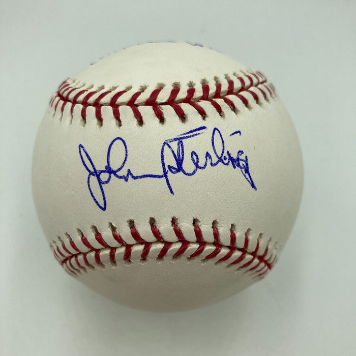 John Sterling "The Yankees Win!" Signed Major League Baseball JSA COA