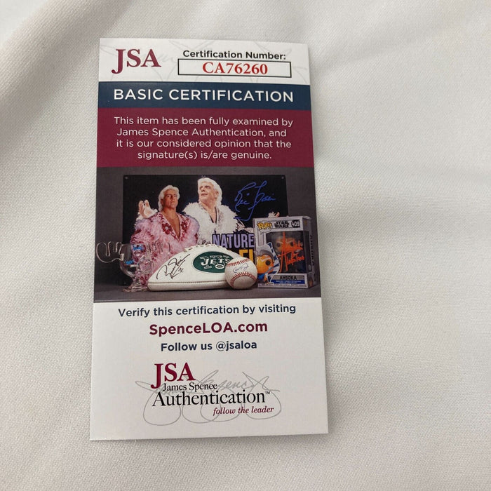 Al Kaline Signed Authentic Detroit Tigers Russell Jersey JSA COA