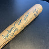 1969 New York Mets World Series Champs Team Signed Bat Nolan Ryan Tom Seaver JSA