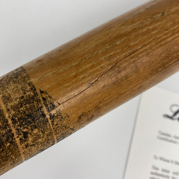 Babe Ruth Signed Autographed 1930's Game Used Baseball Bat PSA DNA COA