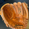 Willie Mays Signed Wilson Game Model Baseball Glove With JSA COA