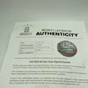 1933 Inaugural First Ever All Star Game Team Signed Baseball Beckett COA