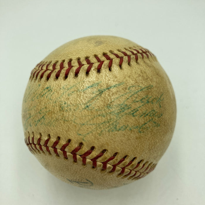 Roberto Clemente Single Signed 1972 National League Feeney Baseball JSA COA