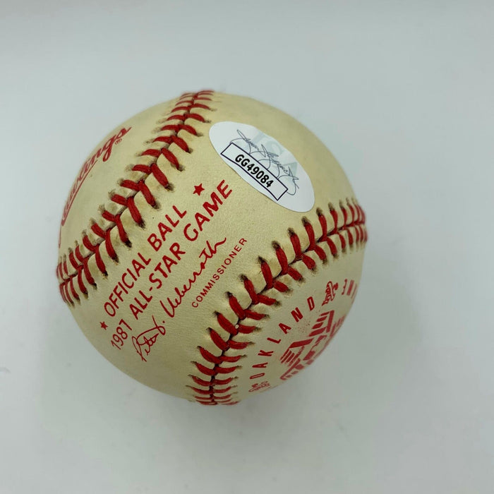Lee Smith All Star Game Winning Pitcher Signed 1981 All Star Game Baseball JSA