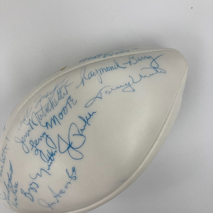 1958 Baltimore Colts NFL Champs Team Signed Football Johnny Unitas Estate JSA
