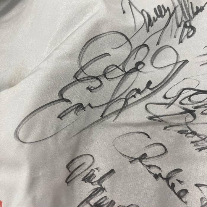 Dale Earnhardt Sr. Richard Petty NASCAR Legends Multi Signed 1987 Jacket JSA COA