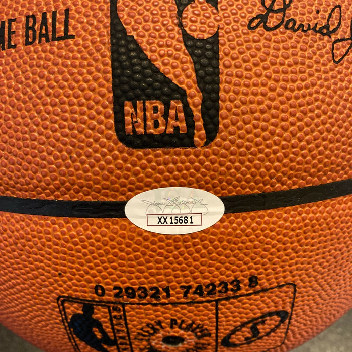 Kobe Bryant "Youngest To 20,000 Points" Signed NBA Game Basketball UDA & JSA COA
