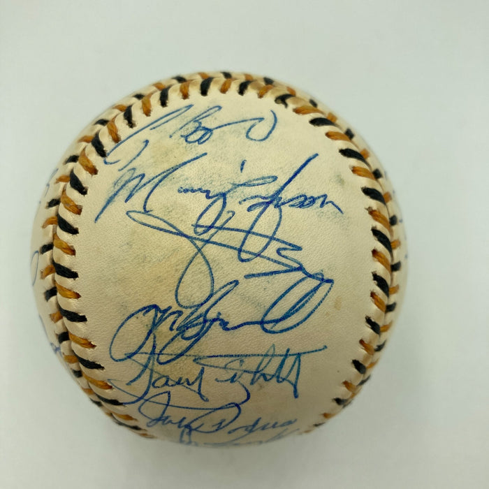 1994 All Star Game National League Team Signed Baseball Barry Bonds PSA DNA COA