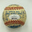 1985 St. Louis Cardinals NL Champs Team Signed World Series Baseball JSA COA