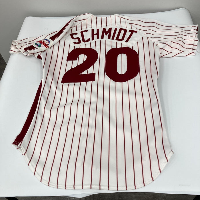 Mike Schmidt Signed 1989 Game Model Philadelphia Phillies Jersey With JSA COA