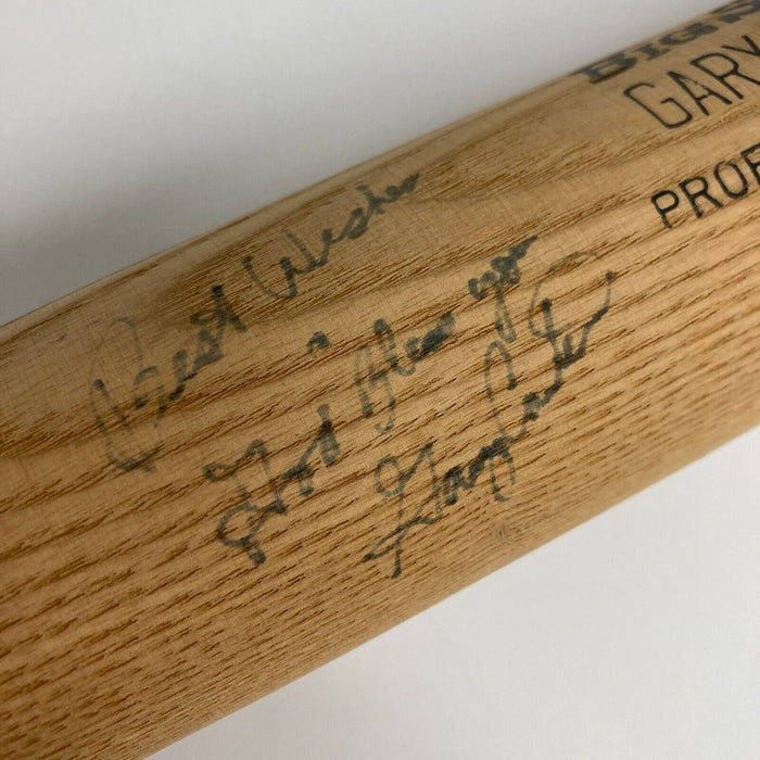 Gary Carter Signed Rawlings Game Issued Baseball Bat JSA COA