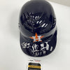 Nolan Ryan Jeff Bagwell Craig Biggio Houston Astros Legends Signed Helmet JSA