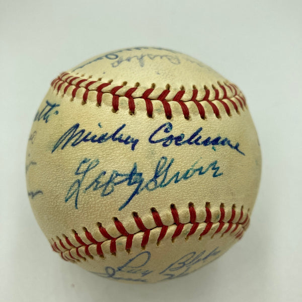 1931 St. Louis Cardinals WS Champs VS Philadelphia A's Team Signed Baseball JSA