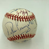Aliza Kashi Mike Burstyn Jack Eagle Jon Zimmerman The 4 Aces Signed MLB Baseball