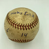 Mickey Lolich Signed Career Win No. 52 Final Out Game Used Baseball Beckett COA