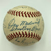 Stunning 1942 Brooklyn Dodgers Team Official National League Baseball JSA COA