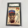 1954 Topps Ernie Banks Signed RC Vintage 1954 Rookie Signature SGC JSA Certified