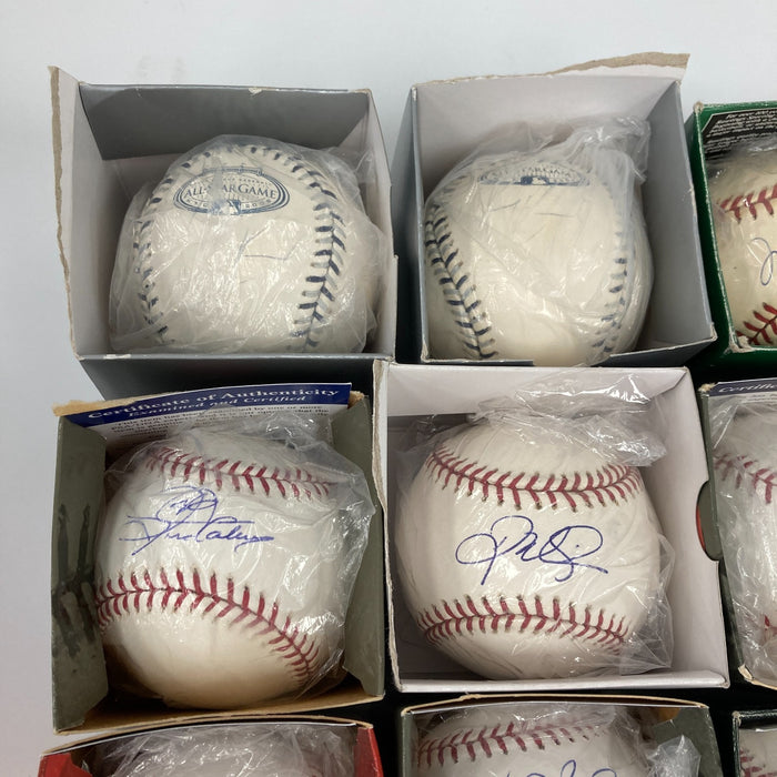 Lot Of (33) Signed Major League Baseballs PSA DNA Angles Orioles Giants Dodgers