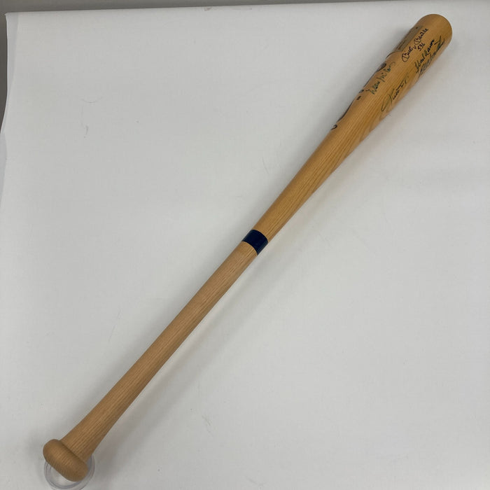 500 Home Run Club Signed Bat Mickey Mantle Ted Williams Willie Mays JSA COA