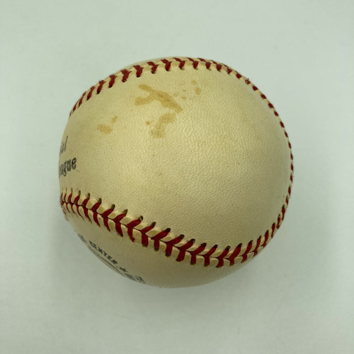 Beautiful Hilton Smith Single Signed Baseball With PSA DNA COA Negro League HOF