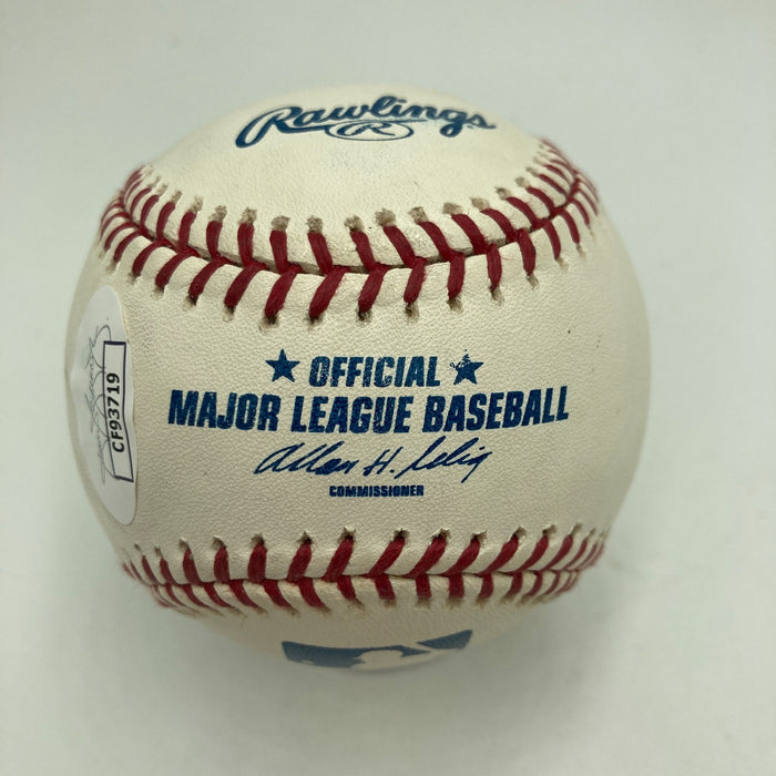 Art Garfunkel Single Signed Major League Baseball JSA COA Simon & Garfunkel