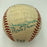 Mickey Mantle 1974 Hall Of Fame Induction Multi Signed Baseball JSA COA